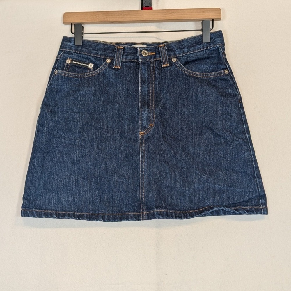 Dolce & Gabbana J&ANS Vintage Denim Mini Skirt Made in Italy Y2K IT Size 44